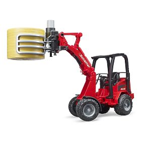 Bruder Caricatore Frontale Schäffer con Pinze per la Movimentazione delle Balle