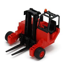 Bruder Carrello Elevatore Rosso