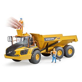 Bruder Dumper Articolato Volvo A60H in scala 1:16