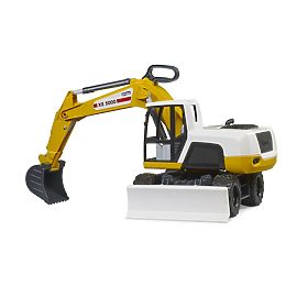 Bruder Escavatore Gommato XE 5000