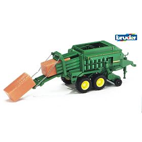 Bruder Imballatrice di Paglia JOHN DEERE