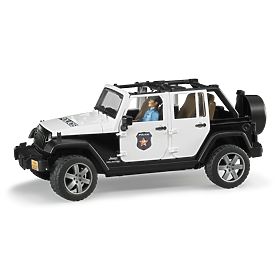 Bruder Jeep Wrangler Rubicon Polizia