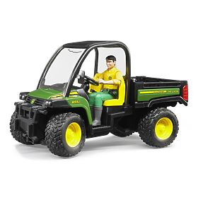Bruder John Deere Gator con conducente