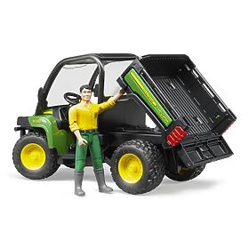Bruder John Deere Gator con conducente