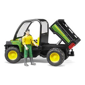 Bruder John Deere Gator con conducente