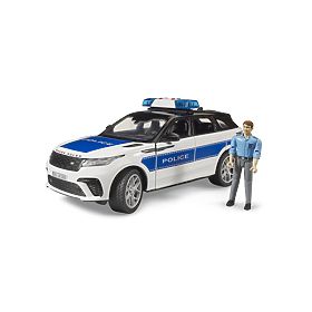 Bruder Range Rover Velar Polizia con figurina