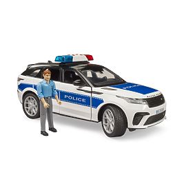 Bruder Range Rover Velar Polizia con figurina