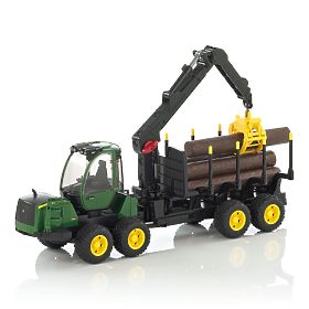 Bruder Trasportatore di legname JOHN DEERE, Bruder