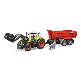 Bruder Trattore CLAAS AXION 950 con caricatore frontale