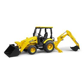 Bruder Trattore JCB MIDI caricatore frontale con escavatore