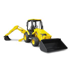 Bruder Trattore JCB MIDI caricatore frontale con escavatore