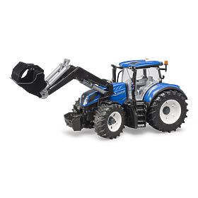 Bruder Trattore NEW HOLLAND T7.315 con caricatore frontale