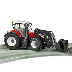 Bruder Trattore Steyr 6300 Terrus CVT con caricatore frontale
