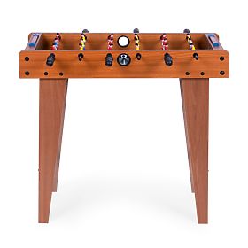 Calcio balilla in legno 69x35,5 cm gioco da tavolo ECOTOYS