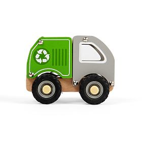 Camion di riciclaggio in legno