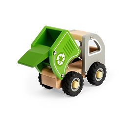 Camion di riciclaggio in legno