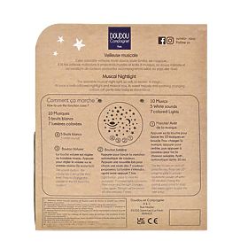 Carillon Doudou con proiezione Coniglietto blu, Doudou et Compagnie Paris