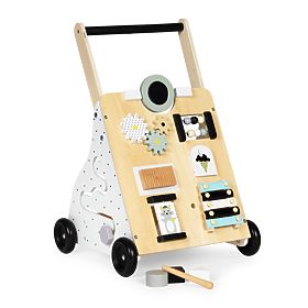 Carrello educativo in legno per bambini ECOTOYS