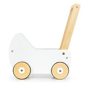 Carrozzina in legno per bambole deambulatore ECOTOYS