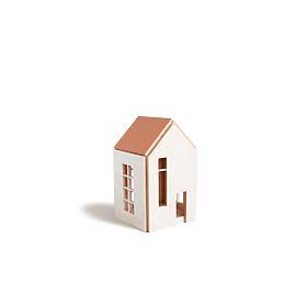 Magnetica casa in legno Montessori - terra