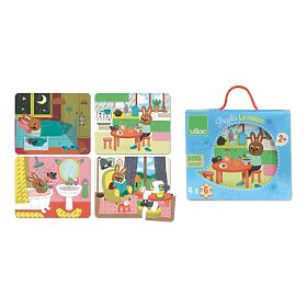 Casa puzzle in legno Vilac