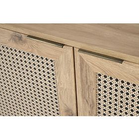 Cassettiera BORNEO KM-2 rovere artisan/nero