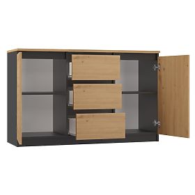 Cassettiera COSTA 1D3S/2D3S BA ANTRACYT ARTISAN