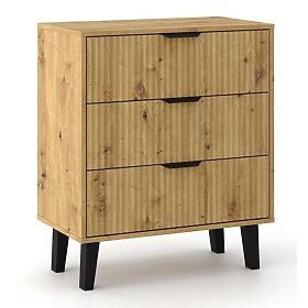 Cassettiera Scandi 3S SLIM Rovere Artisan