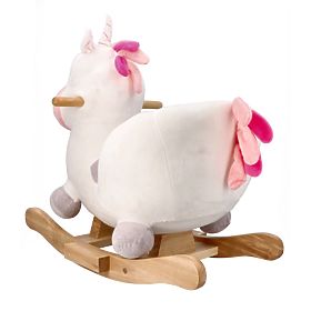 Cavallo a dondolo con poltroncina dolce unicorno