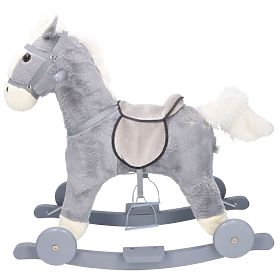 Cavallo a dondolo Siwek con ruote