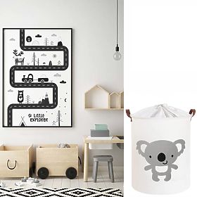 Cesto per giocattoli - koala