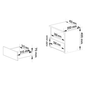 COMÒ CL1 PK GRAFITE GRIGIO / BIANCO