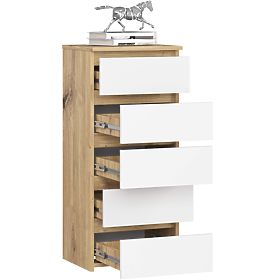 COMÒ CL5 PK ROVERE ARTIGIANO / BIANCO