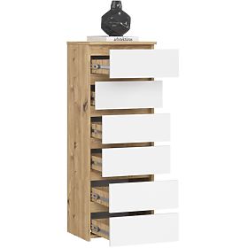 COMÒ CL6 PK ROVERE ARTIGIANO / BIANCO