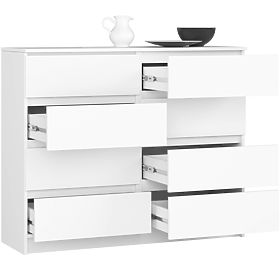 COMÒ K120 8 CASSETTI BIANCO