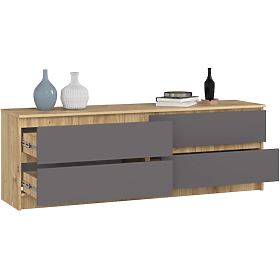 COMÒ K160 4SZ CLP PK ROVERE ARTISAN / GRIGIO