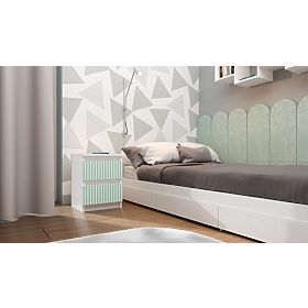 Comodino Malwa M2 ARTESO MINT / Menta