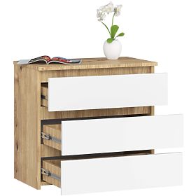 CREDENZA CL3 3SZ CLP PK ROVERE ARTISAN / BIANCO