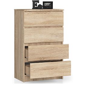 CREDENZA K 60 cm 4 CASSETTI PK ROVERE SONOMA