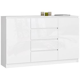 CREDENZA K160 2D 4SZ CLP PK BIANCO LUCIDO
