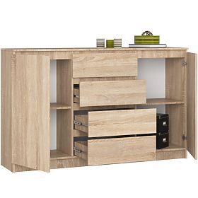 CREDENZA K160 2D 4SZ CLP PK ROVERE SONOMA