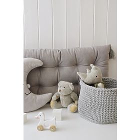 Cuscino per altalena Montessori L - grigio