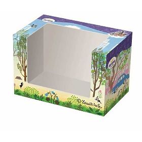 Detoa Auto in legno rosso - La talpa in viaggio