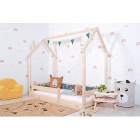 Lettino Montessori per bambini Casa del camino, Ourbaby