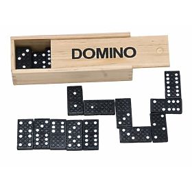 Domino classico in scatola di legno