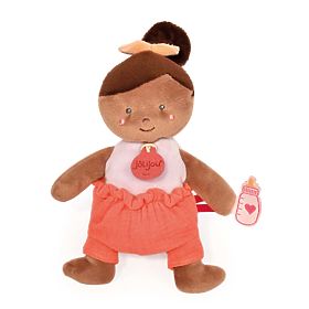 Doudou Jolijou Bambola 18 cm arancione, Doudou Jolijou Paris
