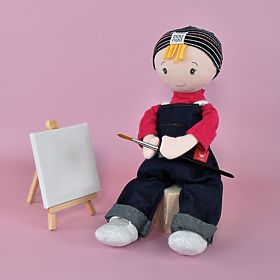 Doudou Jolijou Bambola Faustin 36 cm, Doudou Jolijou Paris