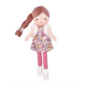 Doudou Jolijou Bambola Julia 25 cm rosa, Doudou Jolijou Paris