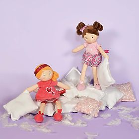 Doudou Jolijou Bambola LES PIPELLETTES 25 cm 1 pz, Doudou Jolijou Paris