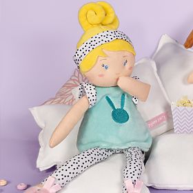 Doudou Jolijou Bambola LES PIPELLETTES 25 cm 1 pz, Doudou Jolijou Paris